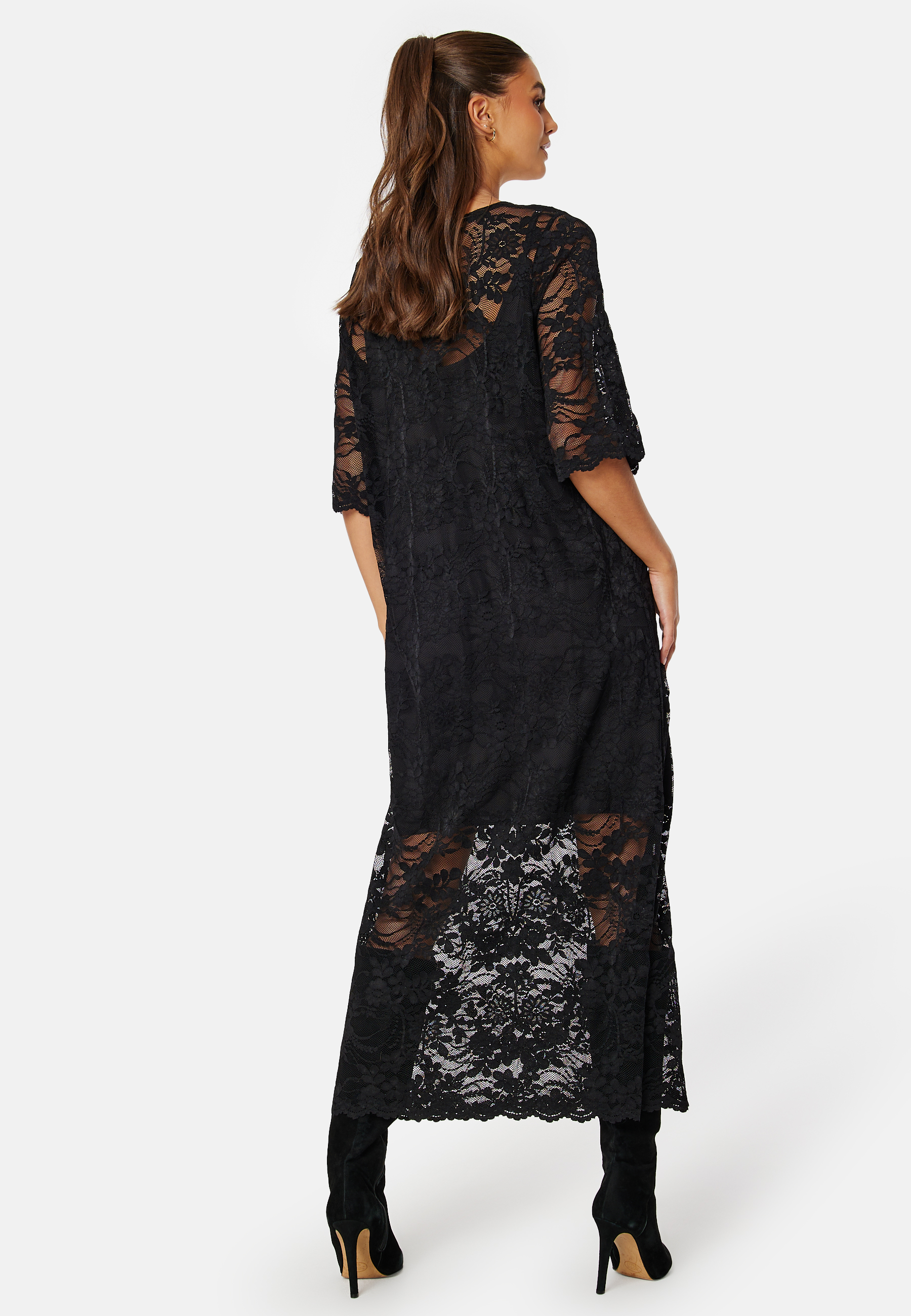 Vilorna 2/4 Lace Midi Dress 2