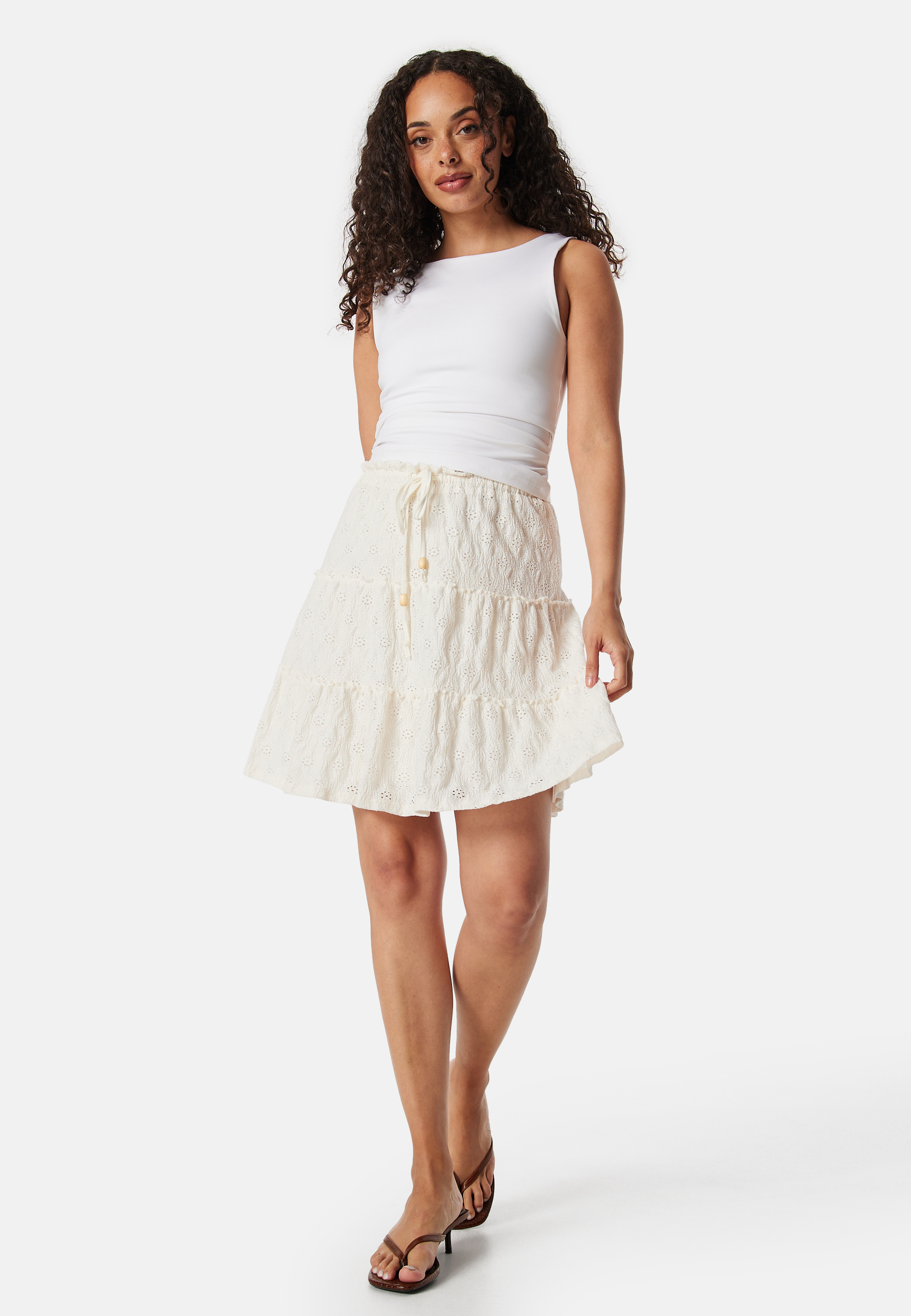 Vimelanie High Waist pointelle skirt 2