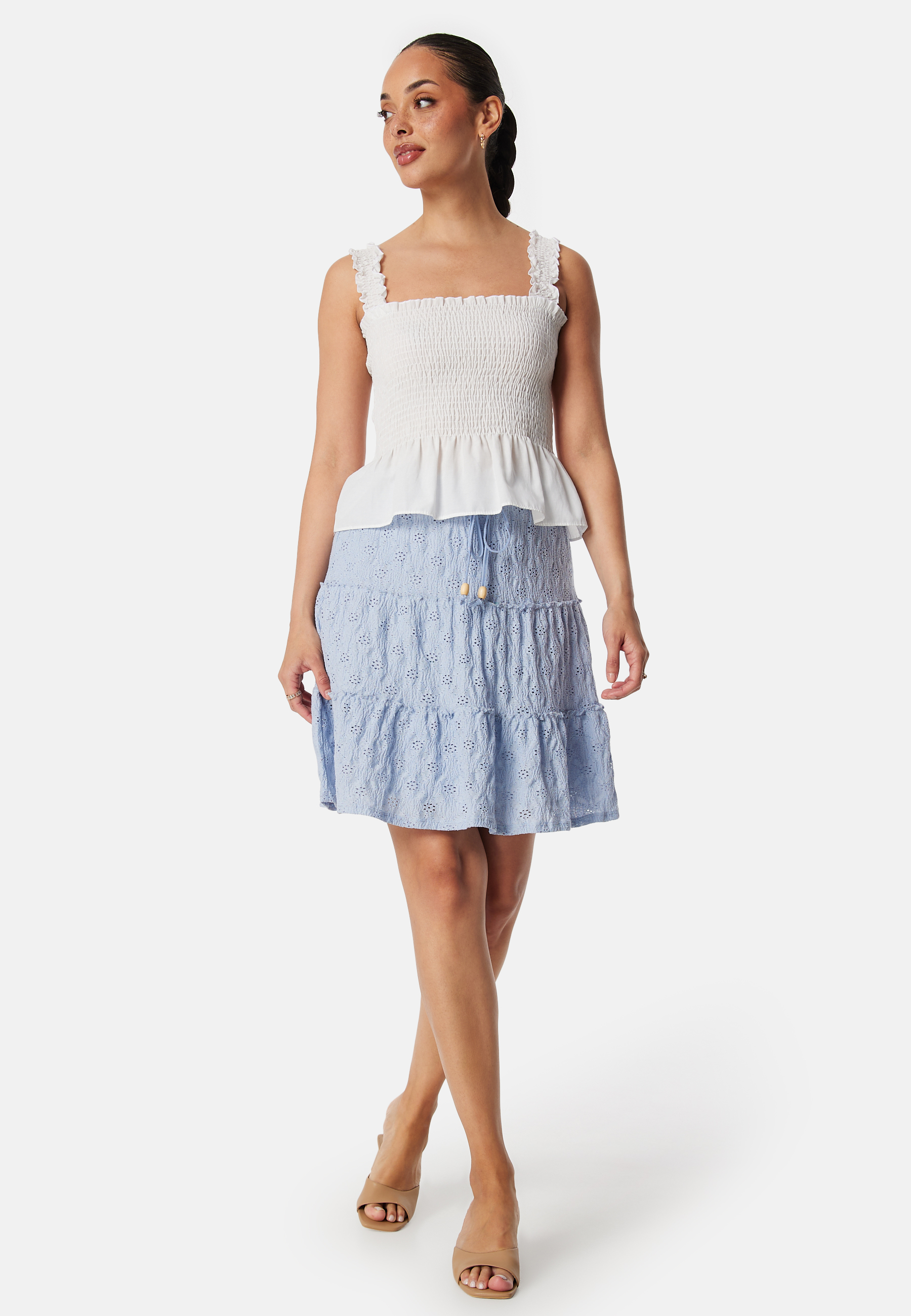 Vimelanie High Waist pointelle skirt 2