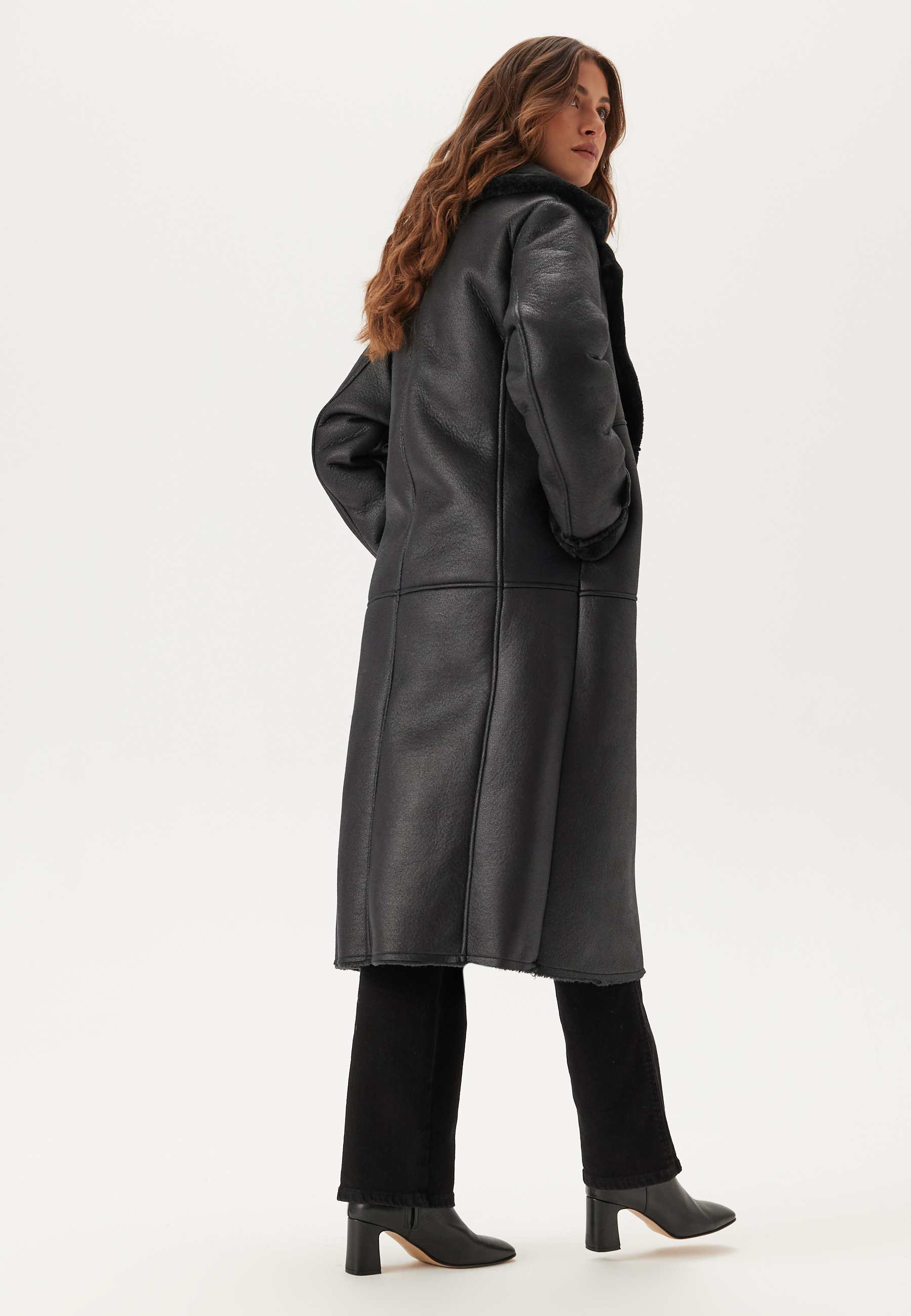 Vimella Long Sherling Coat 2
