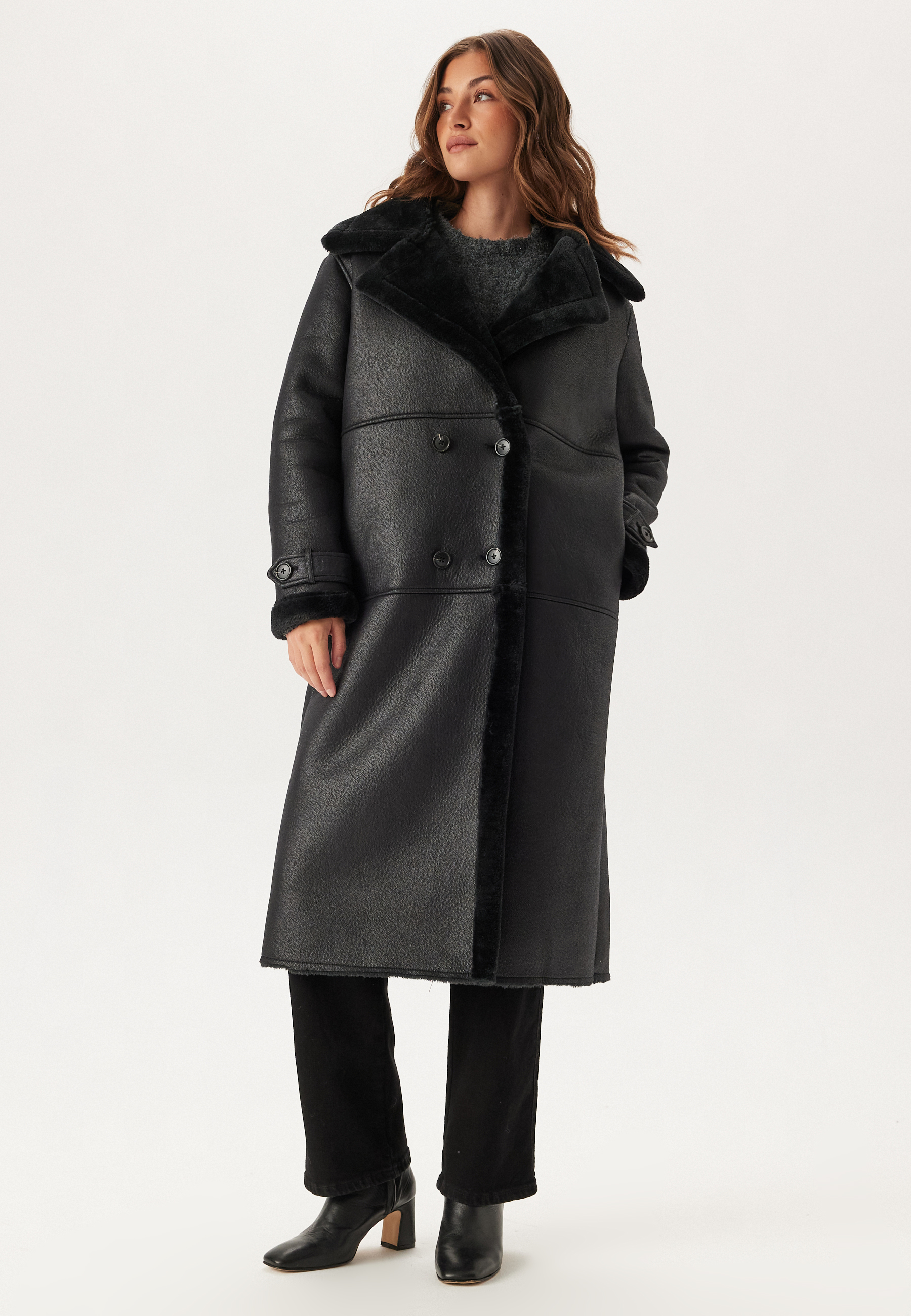 Vimella Long Sherling Coat 3