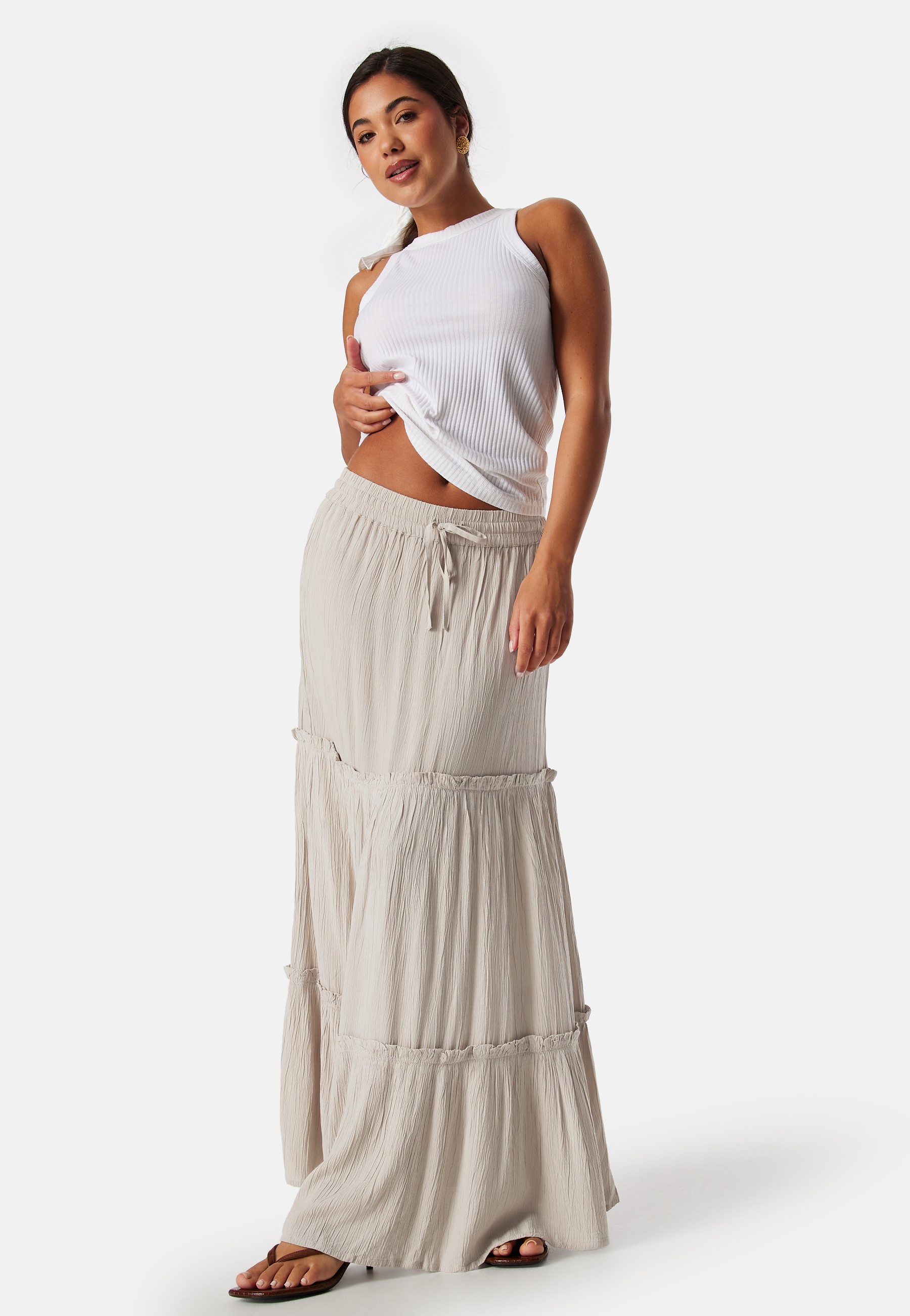 Vimesa High Waist long skirt 3