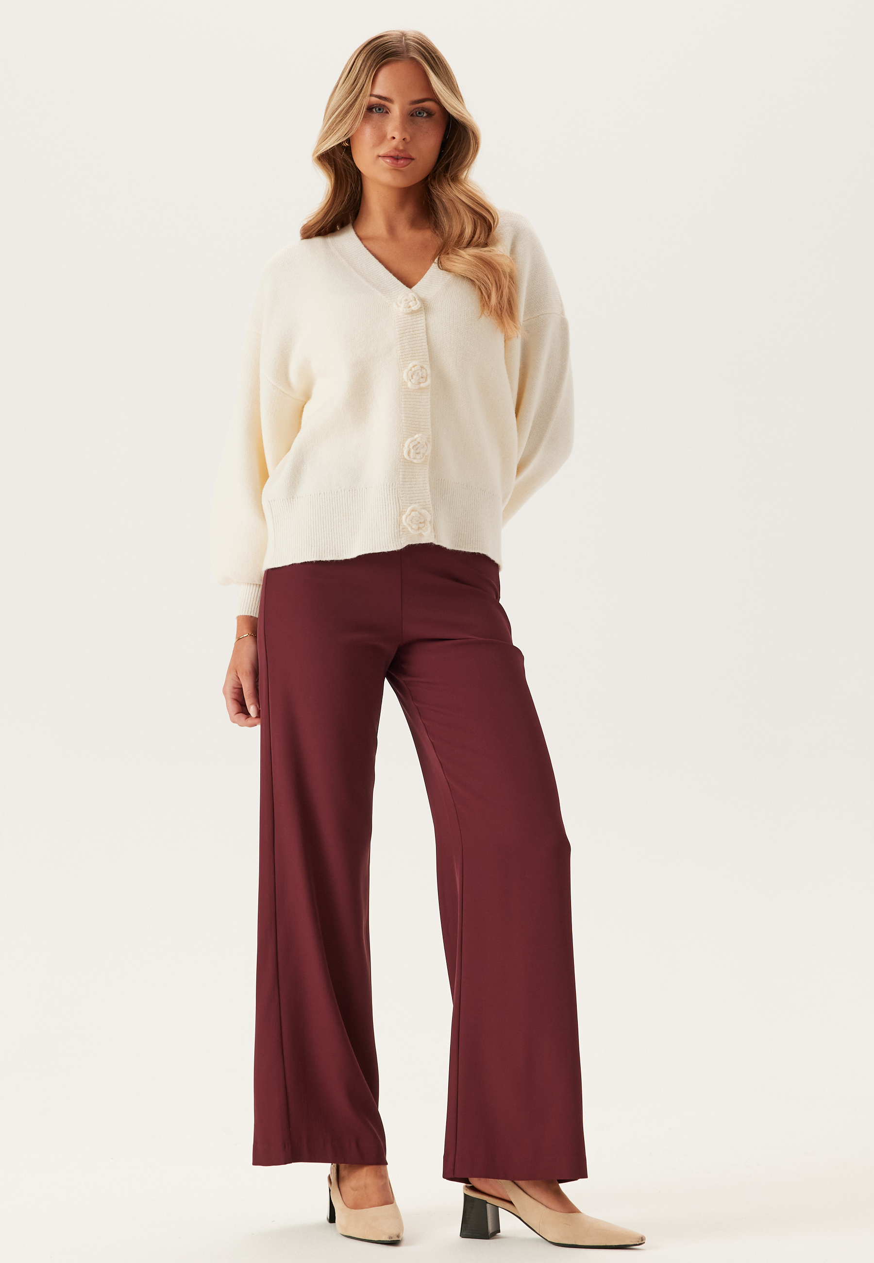 Viradia L/S ROSE CARDIGAN ROSE 2