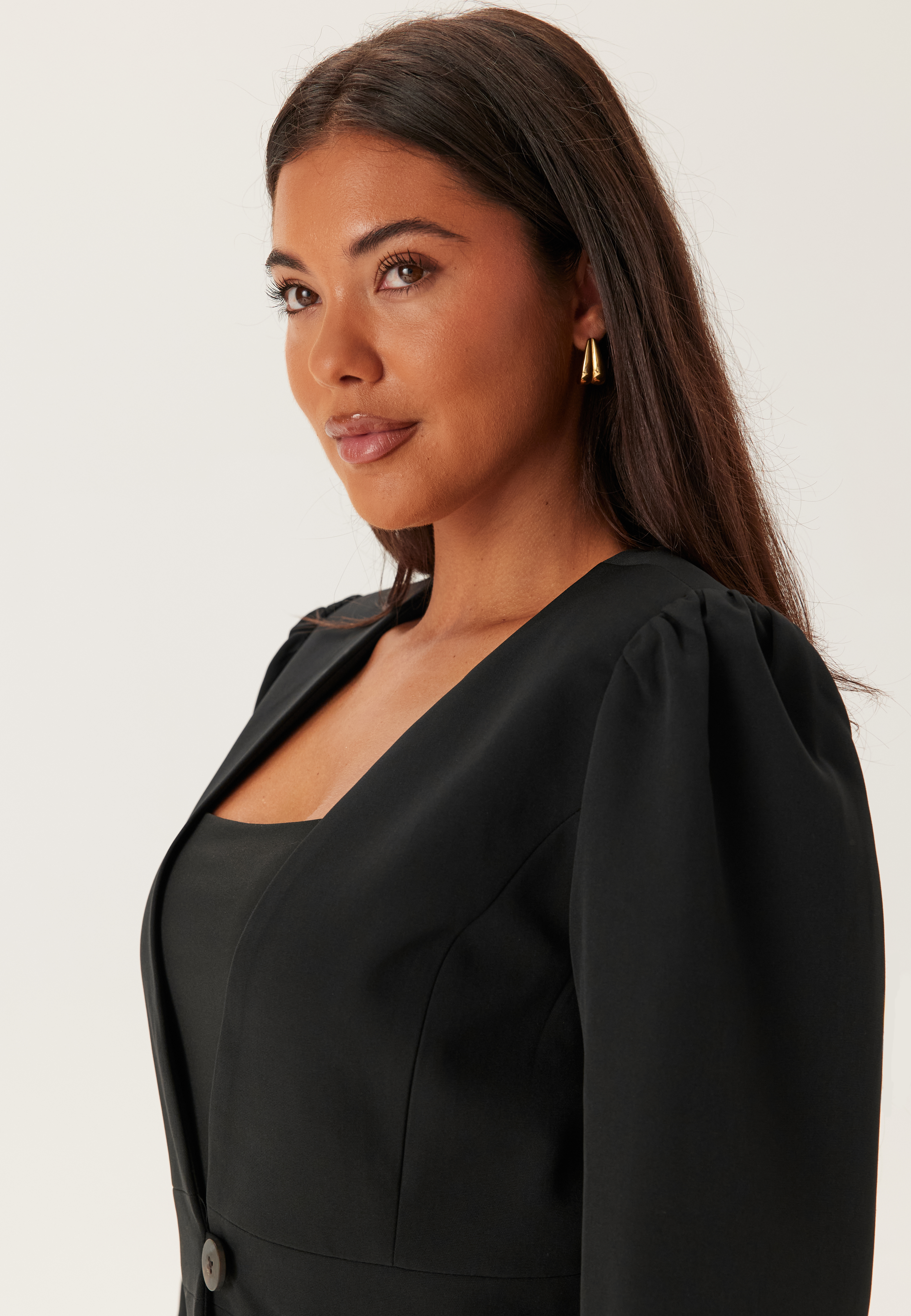 Virasa L/S SINCHED WAIST BLAZE 3