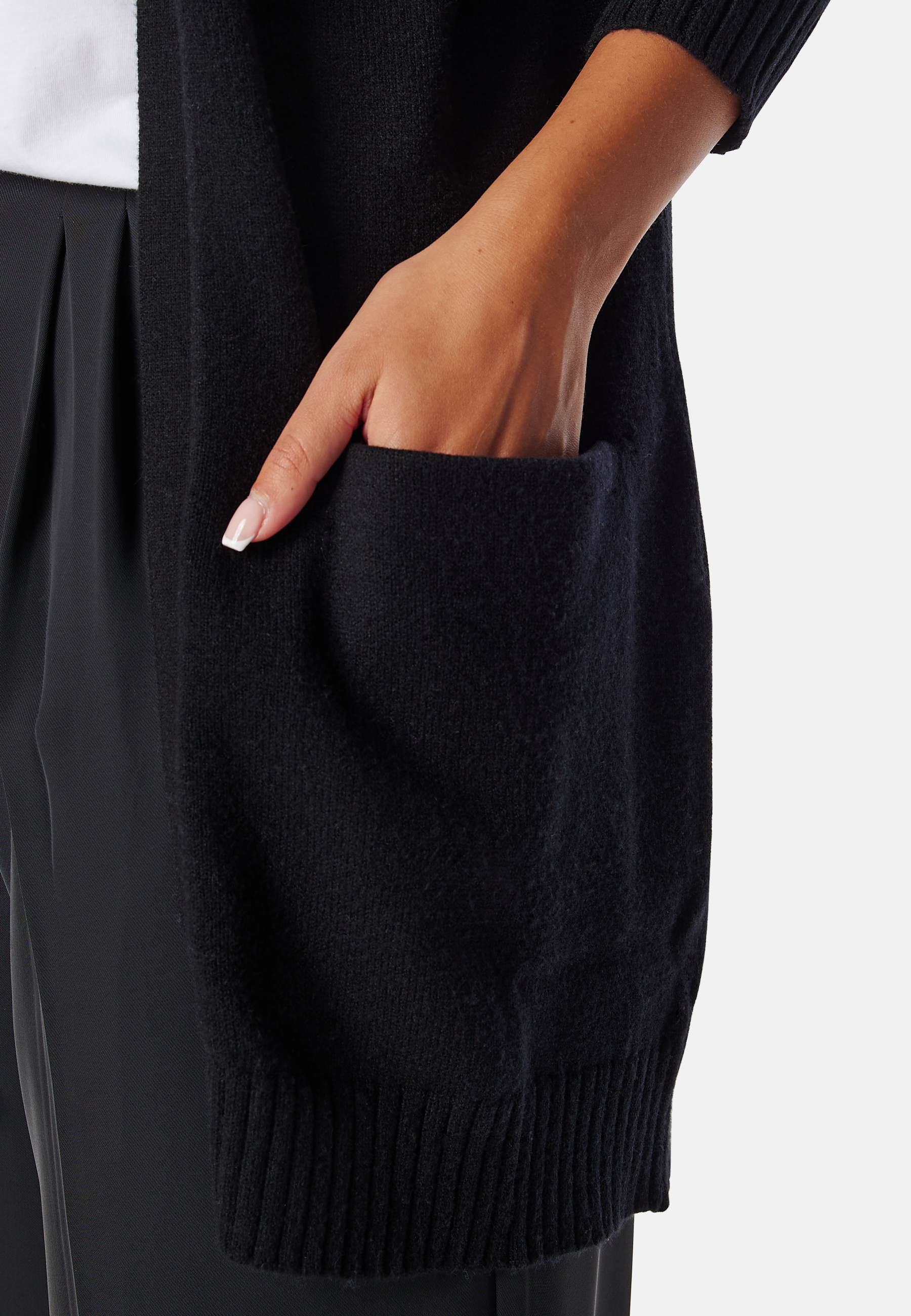 Viril Open L/S Knit Cardigan 3