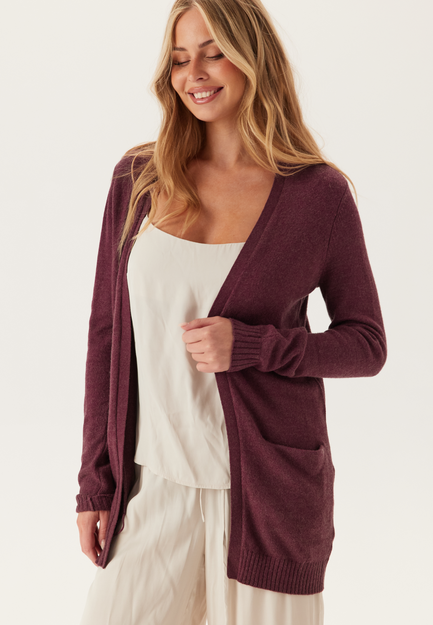 Viril Open L/S KNIT CARDIGAN