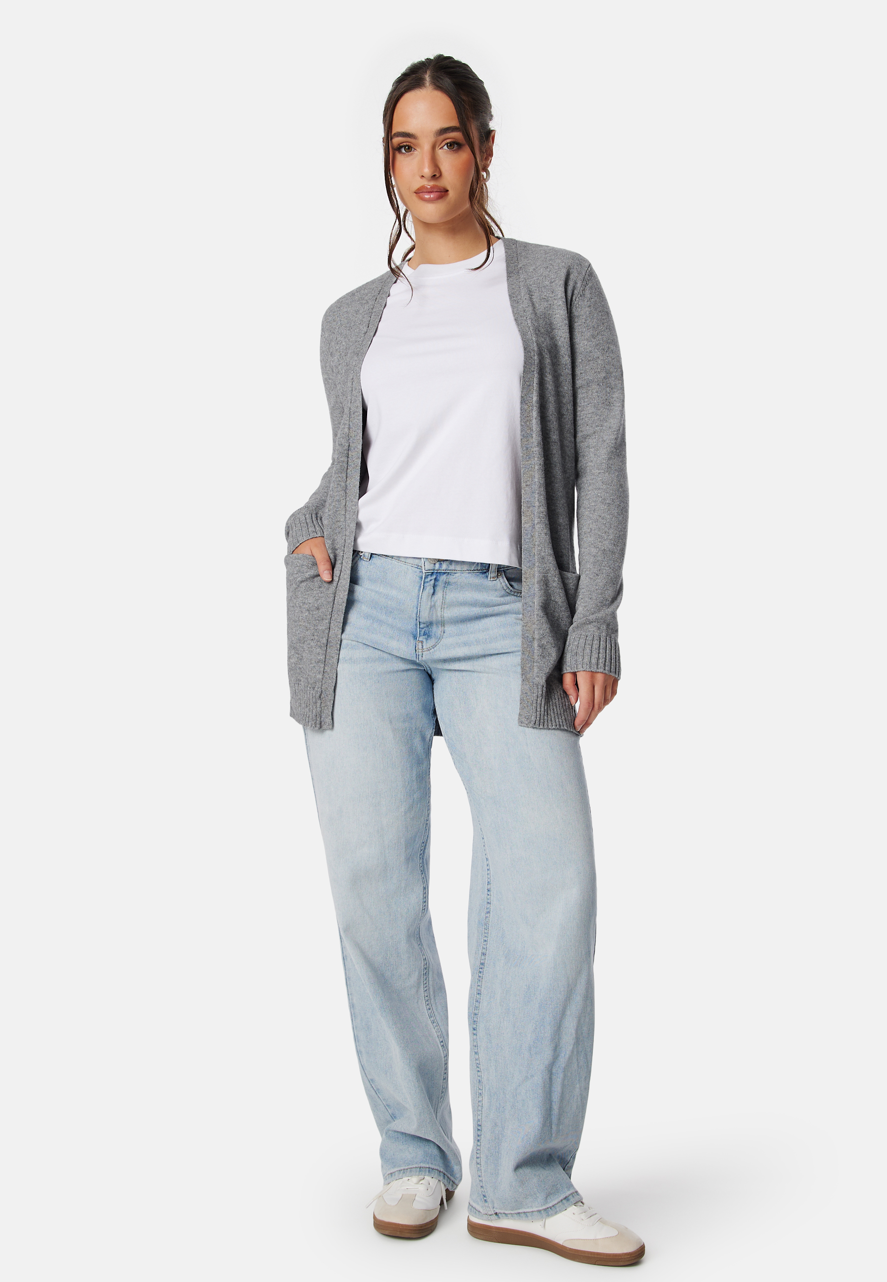 Viril Open L/S Knit Cardigan 2
