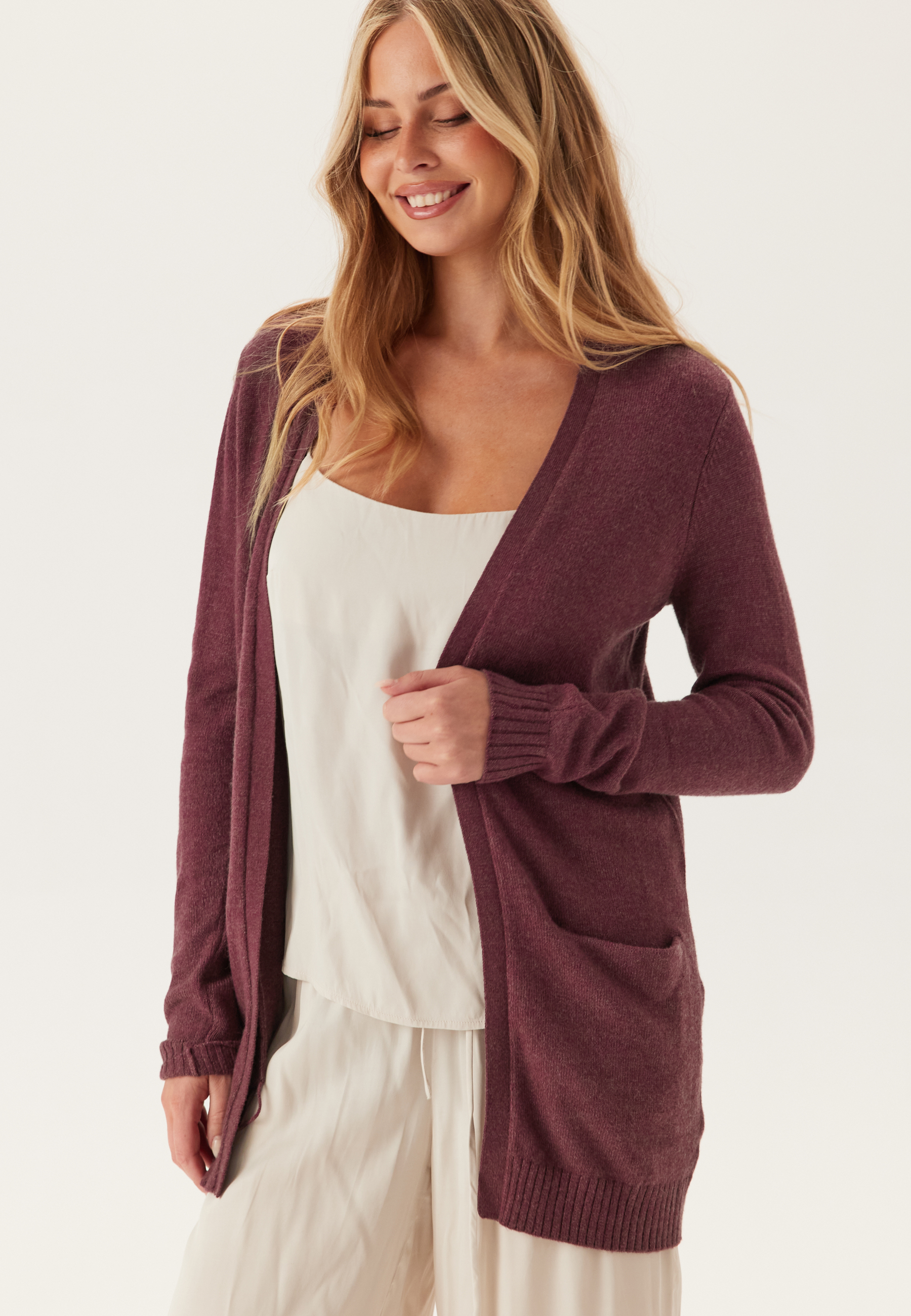 Viril Open L/S KNIT CARDIGAN