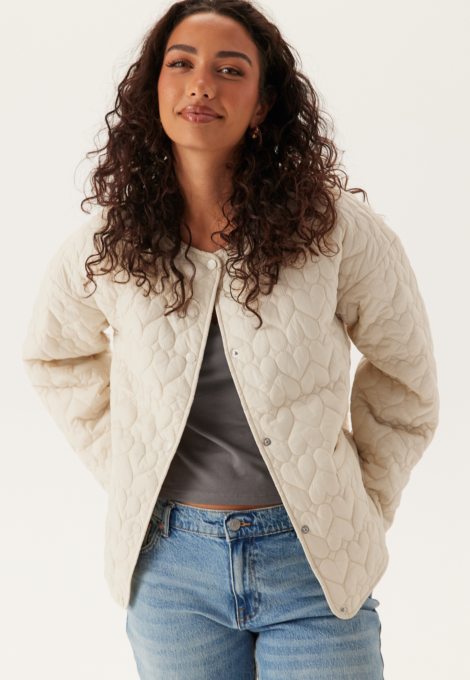 Visilla L/S QUILTED JACKET QUI