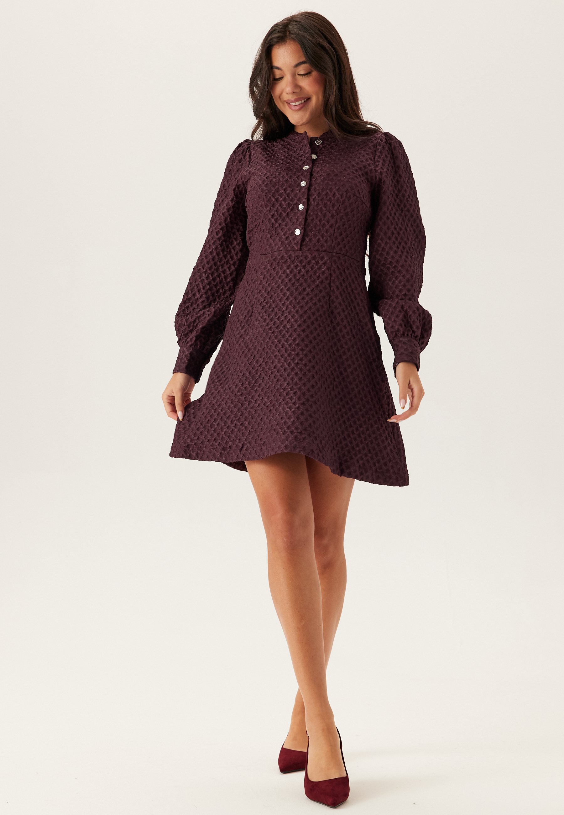 Vitaliama L/S JAQCUARD DRESS