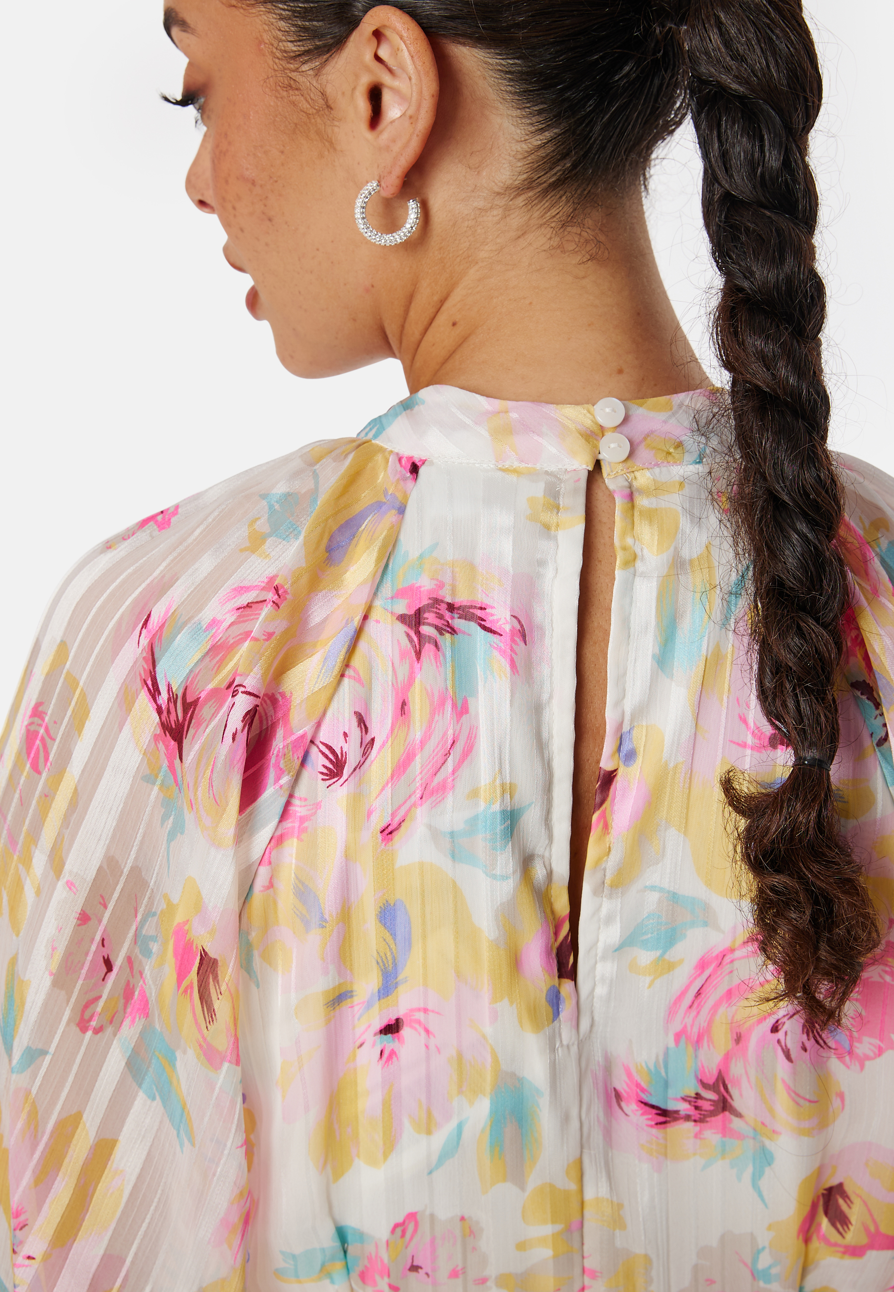 Vivoline 2/4 midi flounce dress 2