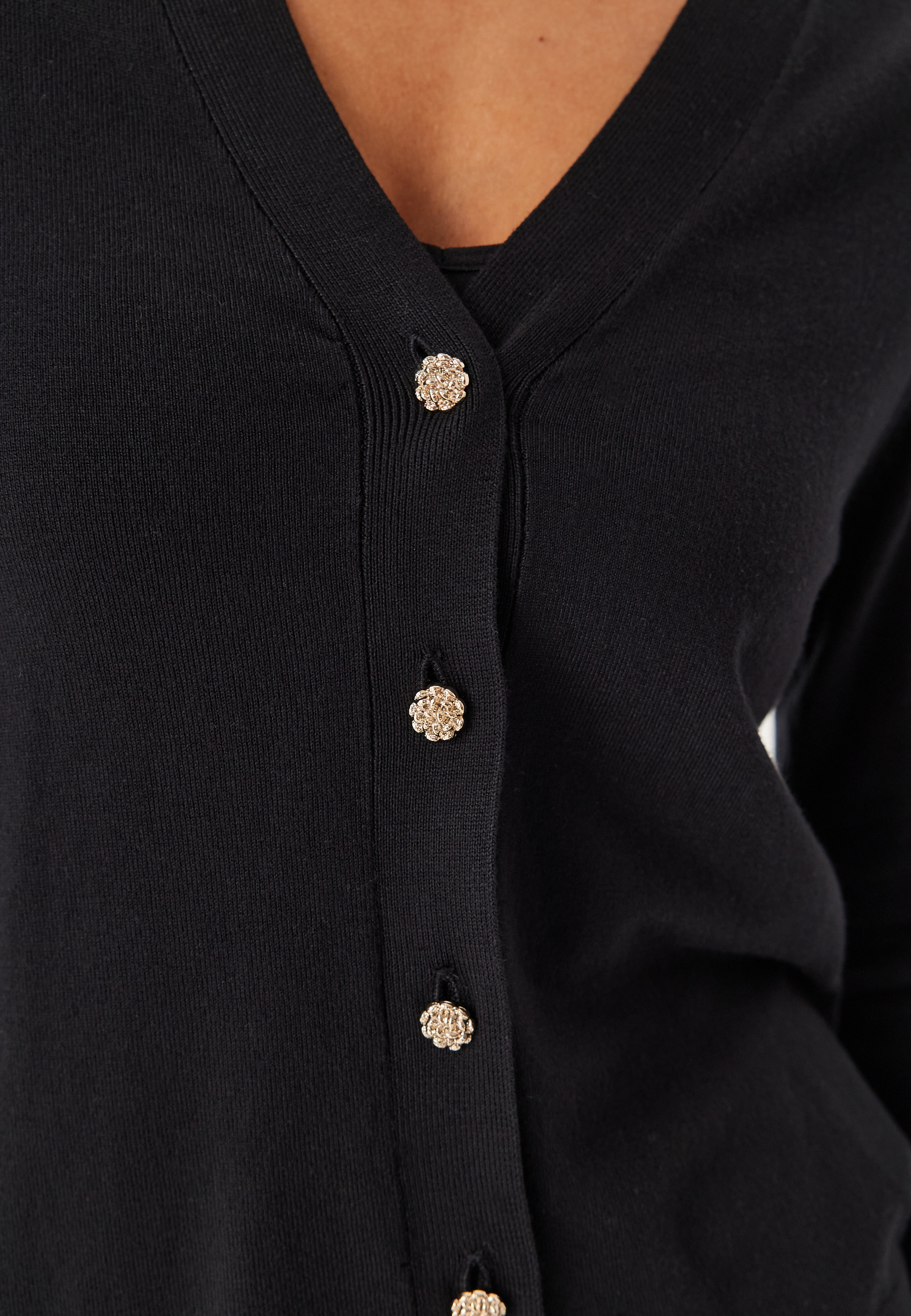 Viwennie V-neck L/S Knit Cardigan 4