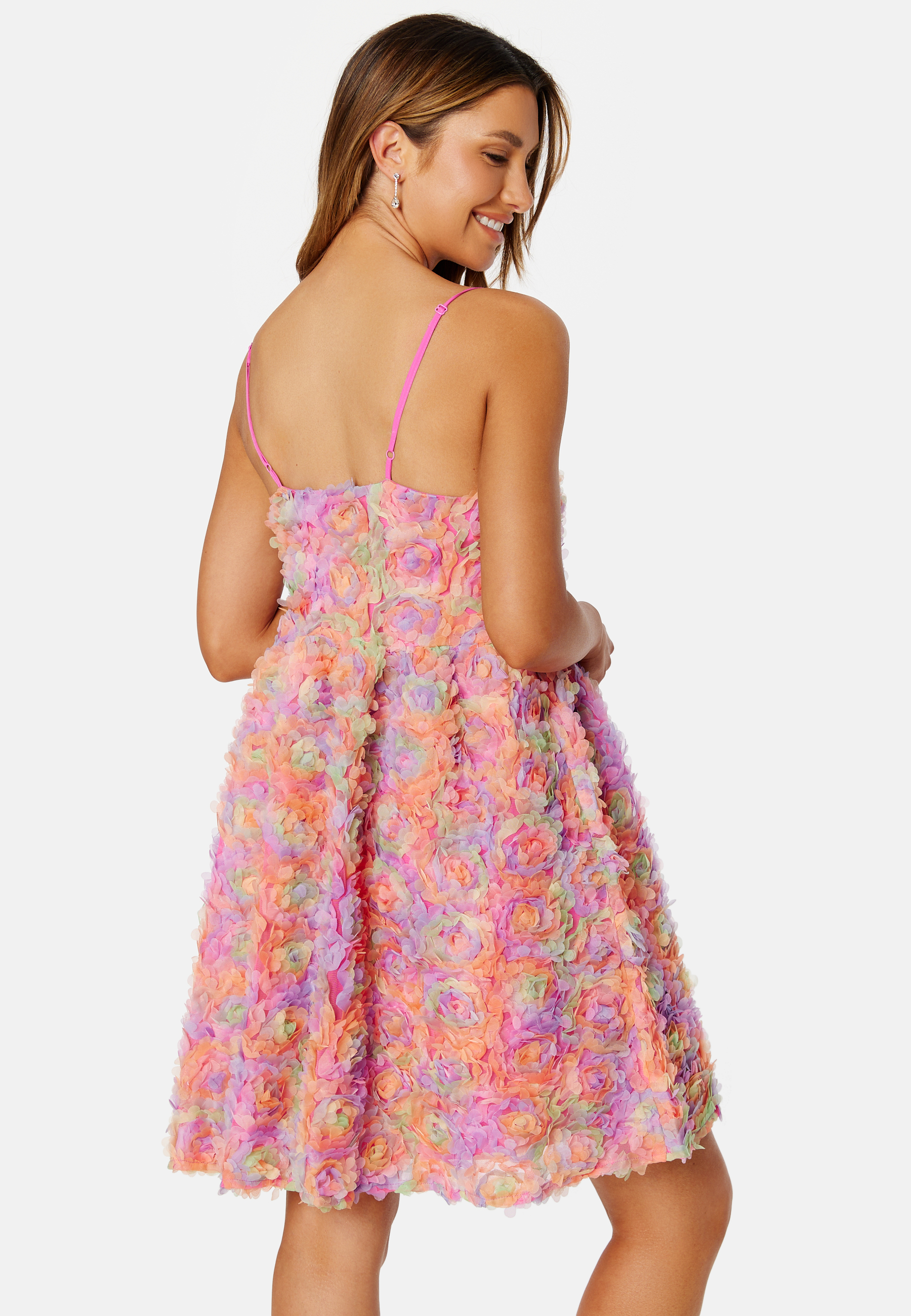Flowerly Strap Dress 3