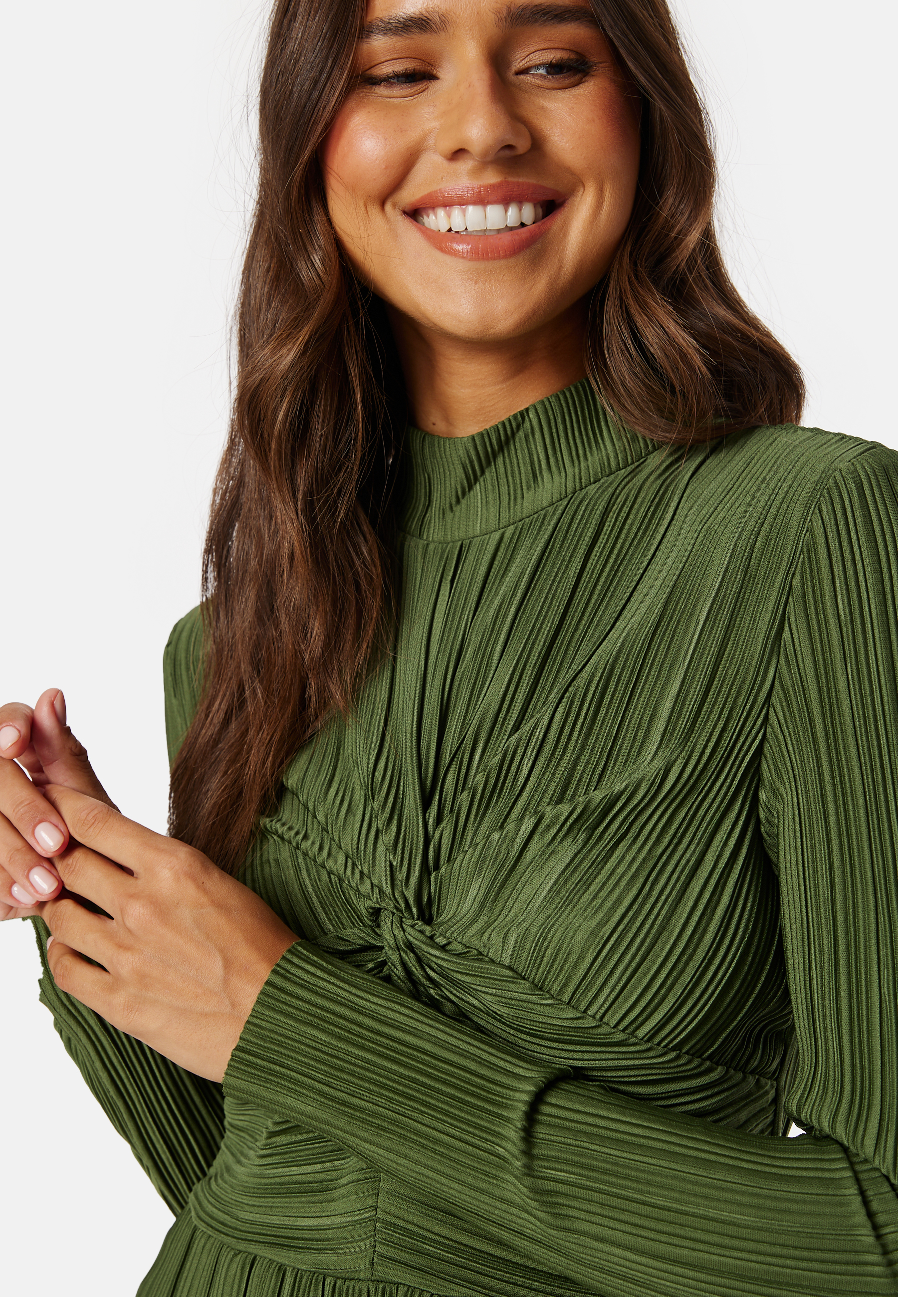 Olinda High Neck Long Dress 4