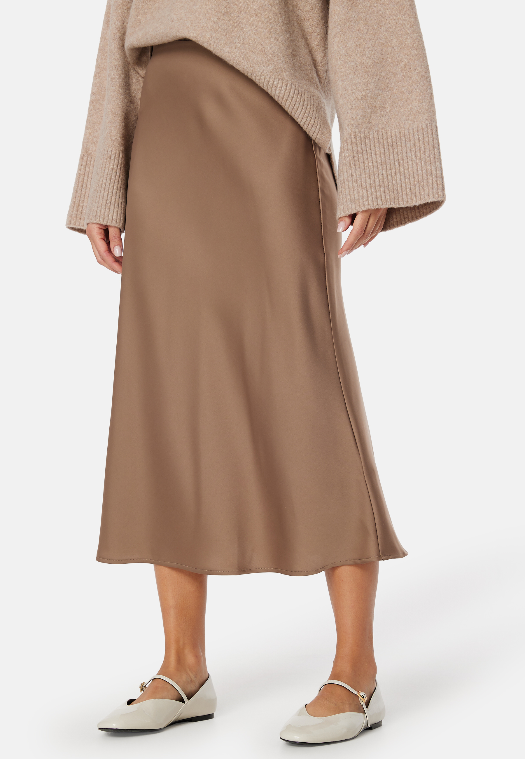 Pella High Waist Midi Skirt