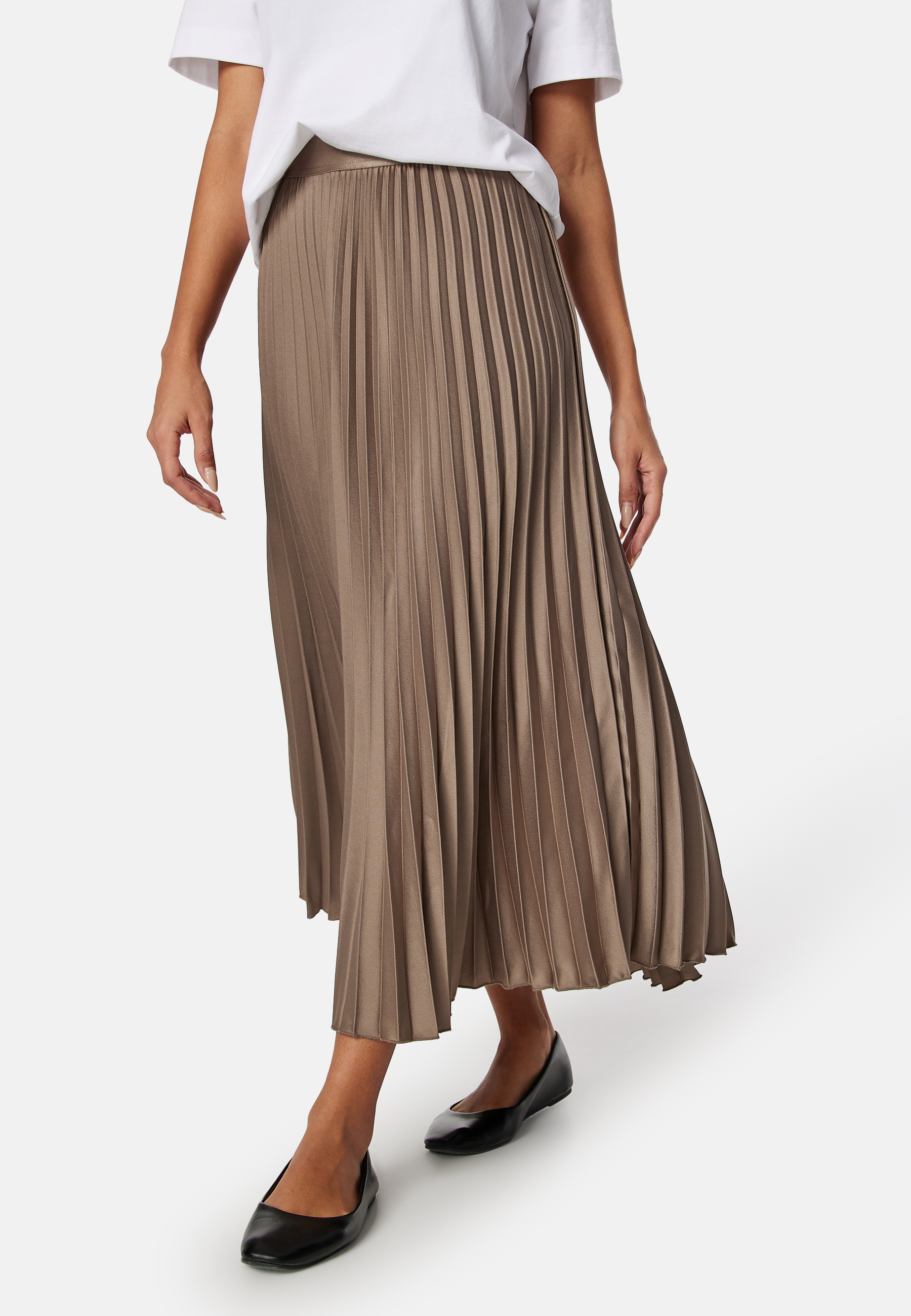 Celine Hw Midi Skirt - Fungi XL