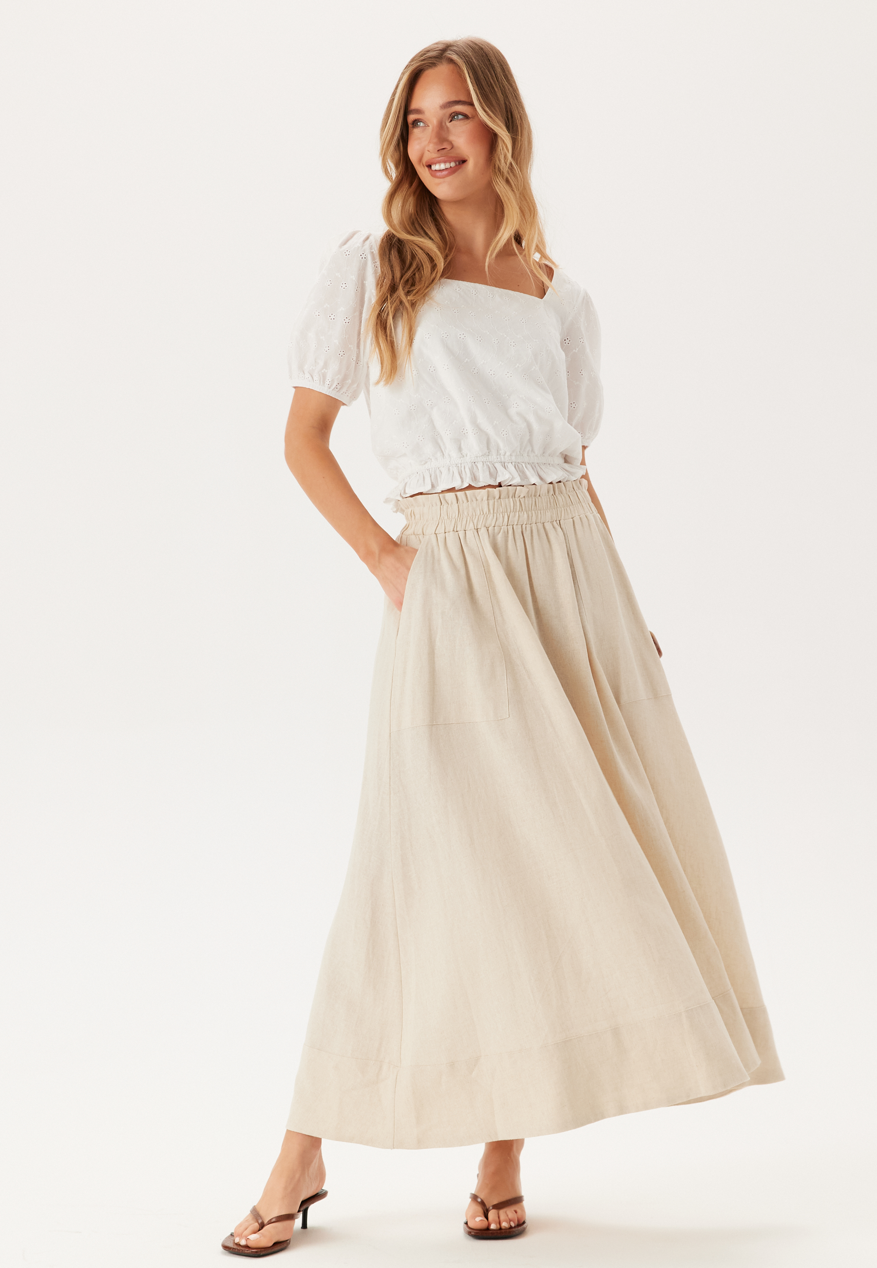 Yasflaxy Hw Ankle Skirt
